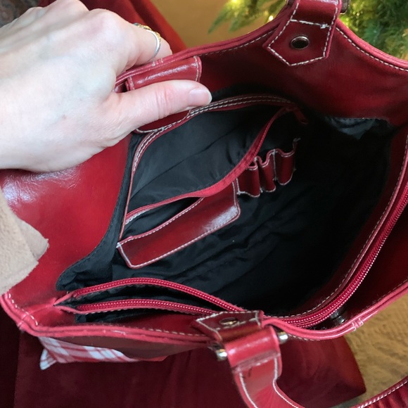 Red/burgandy-ish bag - Picture 3 of 3